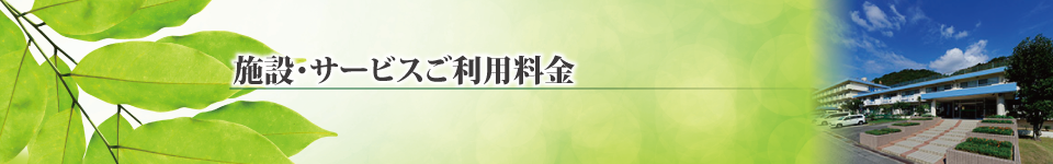 施設・サービスご利用料金